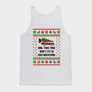 Clark griswold Christmas Tree Tank Top